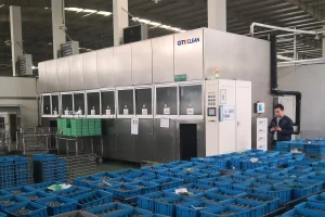 Seven-tank hydrocarbon ultrasonic cleaner
