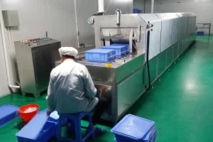 Turnover Box Tunnel Cleaning Equipment 2Turnover Box Tunnel Cleaning Equipment