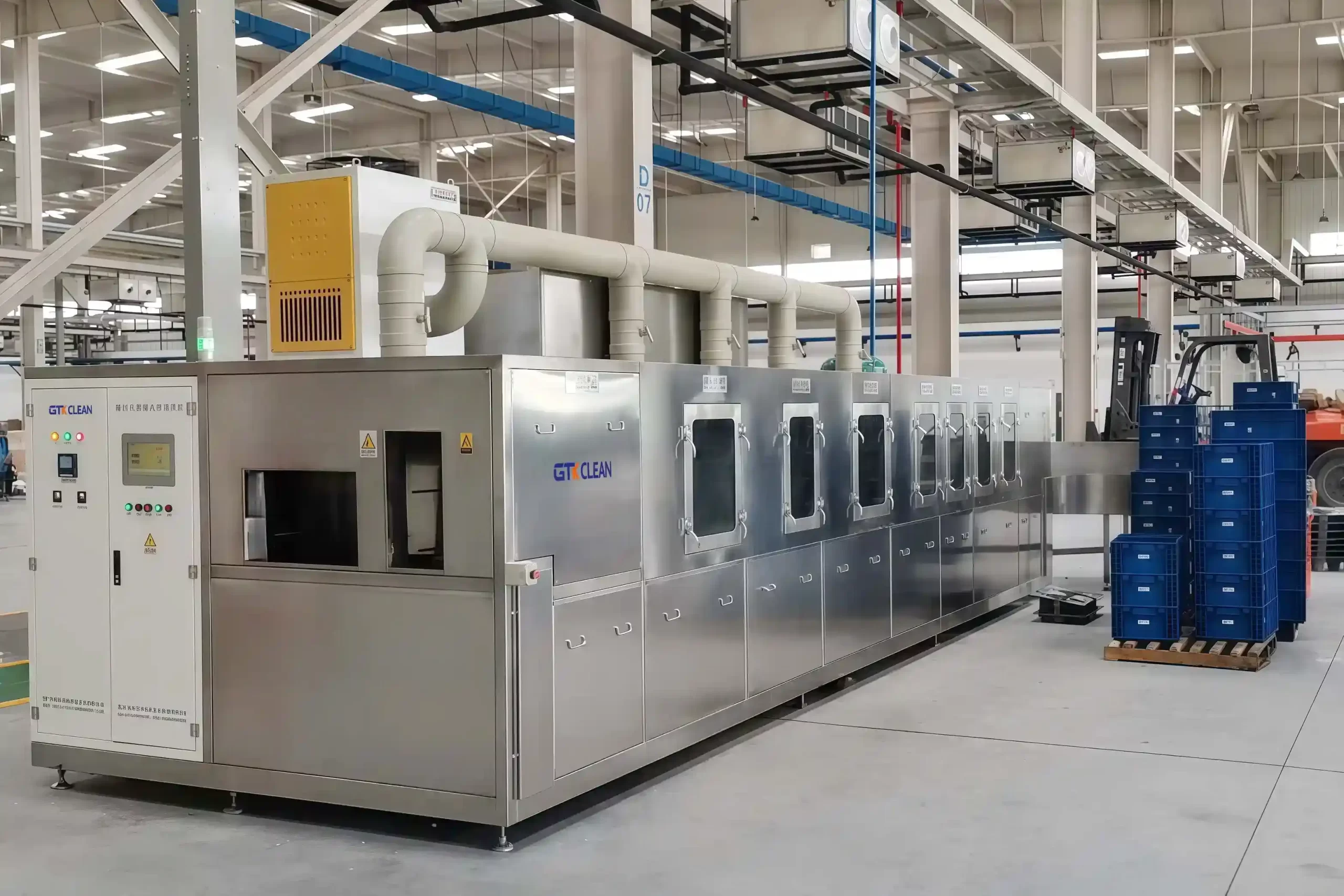 Conveyor Turnover Box Spray Cleaners