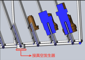 Vacuum pumping device