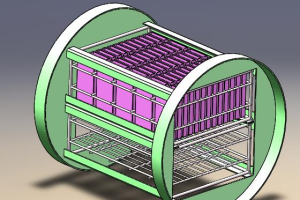 Multi-tank hydrocarbon circular cleaning basket