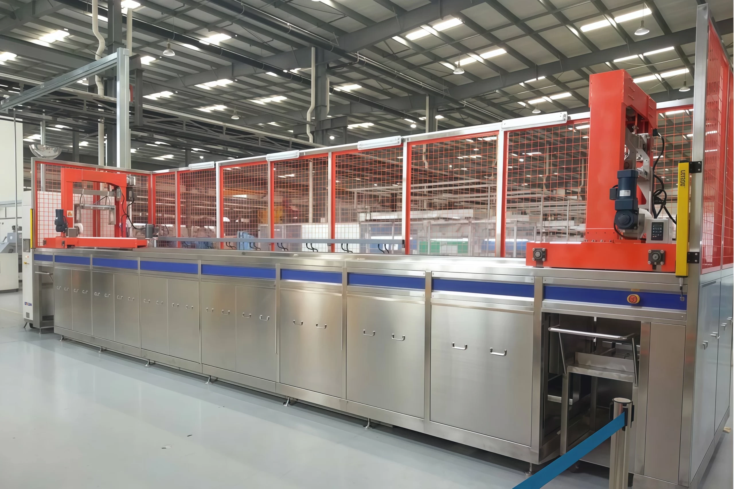 Rotating Basket Automatic Ultrasonic Cleaning System 1